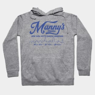 Manny's Music Defunct Store New York City Hoodie